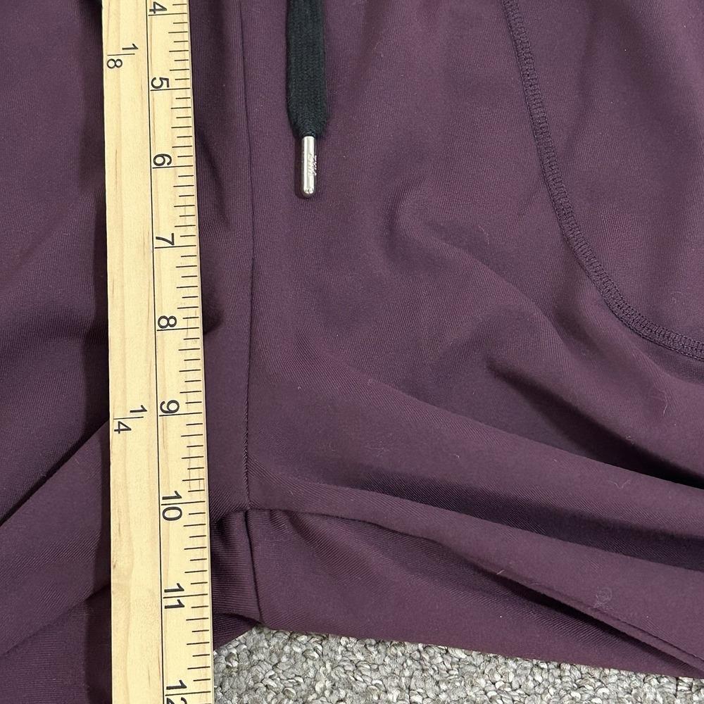 ZYIA Active Unwind Joggers Womens XL Plum Maroon Stretch Pants Drawstring EUC - Picture 9 of 10